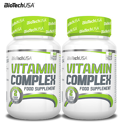 #ad VITAMIN COMPLEX 60 120 Tablets Ideal Multivitamin Supplement For Everyday Life $33.51