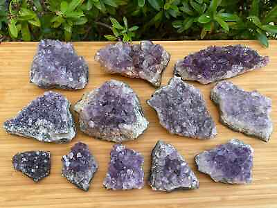 #ad Grade A Amethyst Cluster Amethyst Geode Raw Amethyst Druze Pick a Size $10.95