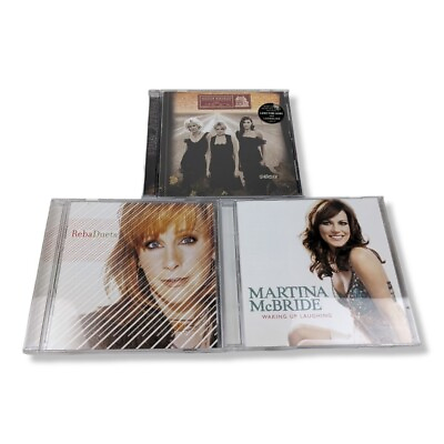 #ad Dixie Chicks Reba McEntire Martina McBride Female Country CD LOT of 3 $9.87