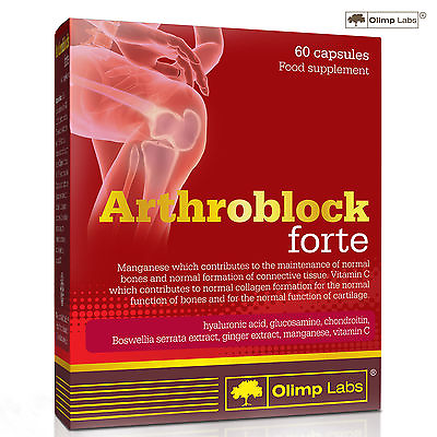 #ad Arthroblock Forte 60 180Cap Joint Support Health Recovery Pain Relief Supplement $27.87