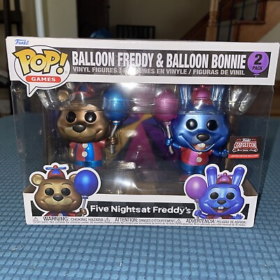 #ad Funko POP Five Nights at Freddy’s Balloon Freddy Balloon Bonnie 2 Pk Target New $59.99