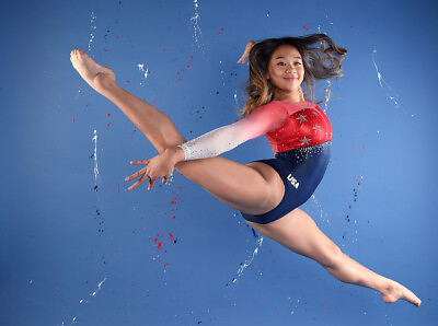 #ad American Olympic Gymnast Sunisa Lee 5x7 GLOSSY Photo $7.99