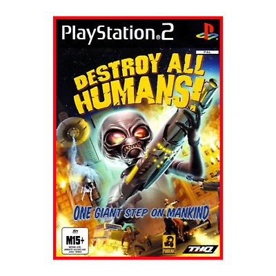 #ad Destroy All Humans PlayStation 2 Sony PS2 PAL Game Complete Action Adventure AU $9.95