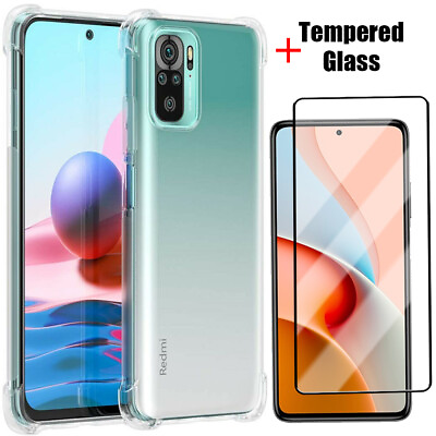 #ad Case For Xiaomi Redmi Note 13 12 11 10 Pro 9 Shockproof Cover Screen Protector C $3.98