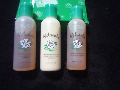 #ad Avon Naturals Gardenia Gift Set New in Unopened Packaging $10.00