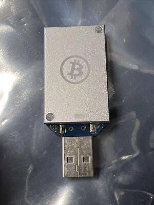 #ad ASIC Miner Block Erupter Bitcoin Miner USB 333 MH s Color Silver W 1 Heatsinks $72.00