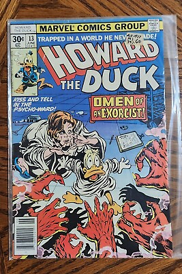 #ad Howard the Duck #13 1st Full Kiss Appear Son of Satan Jun 1977 Marvel $19.00