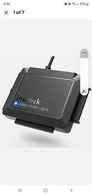 Inateck USB 3.0 to IDE SATA External Hard Drive Reader Applicable to 2.5quot; 3.5... $23.79