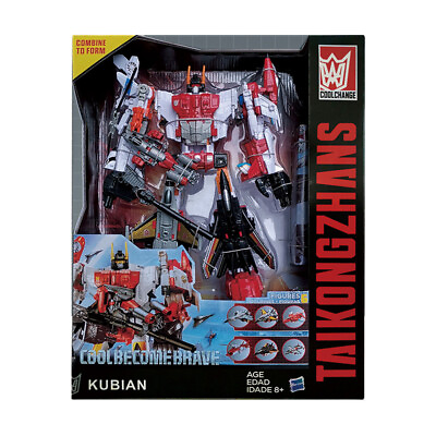 #ad New Deformabl HZX Superion 6 In 1 Action Figure Upgrade Version KO 12quot; Boxed $80.99