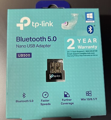 #ad TP Link Nano USB Bluetooth Adapter for PC 5.0 Dongle Adapter UB500 $17.99