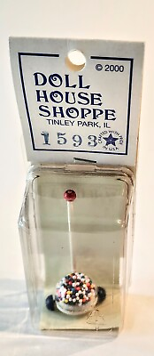#ad Vintage Dollhouse Miniture Popper Toy by Doll House Shoppe New Old Stock $18.00