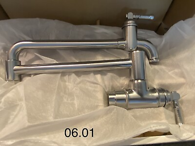 #ad Delta Wall Mount Pot Filler in Artic Stainless 1190LFL AR $475.00