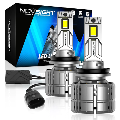 #ad NOVSIGHT H9 H8 H11 LED Headlight Kit High Low Beam Super Bright 6500K 40000LM US $79.88