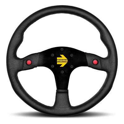 #ad MOD 80 Steering Wheel Black Leather $332.35
