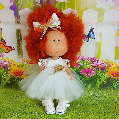 #ad Doll Mia Red Mint Hair 12#x27;#x27; Vinyl Dolls Toys Gift Girl Nines d#x27;Onil $90.00