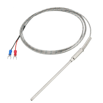 #ad K Type Temperature Sensor Probe 1.5M Cable 4mmx100mm Probe Thermocouple $17.87