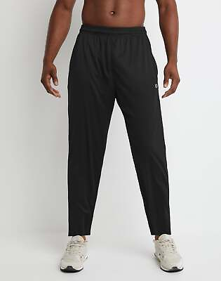 #ad Champion Sweatpants Men Big Tall Everyday Cotton Open Bottom Pants C Logo LT 6XL $23.99