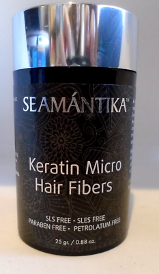 #ad Hair Building Fibers Keratin Micro Fiber For Gray Hair 25g .88 oz Sealed $17.98