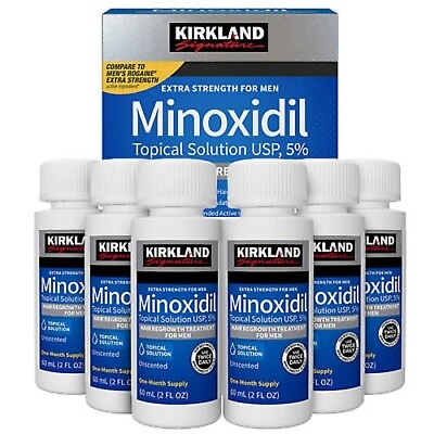 #ad #ad Kirkland Minoxidil 5% Extra Strength Men Hair Growth Solution 6 month supply $28.94