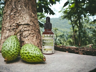 #ad Soursop Graviola Tincture Highly Potent Alcohol Free $13.99