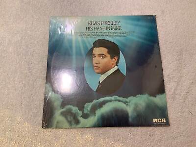 #ad ELVIS PRESLEY HIS HAND IN MINE LP RCA ANL1 1319 1976 MINT SEALED $15.00