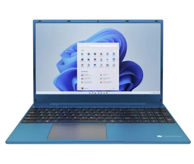 #ad New Gateway 15.6” Ultra Slim Notebook AMD Ryzen 3 Blue 4Gb 128Gb GWTN156 12 11BL $218.95