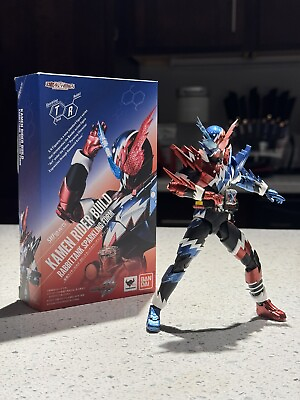 #ad US SELLER Bandai Tamashii S.H.Figuarts Kamen Rider Build Sparkling Form Figure $80.00