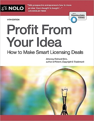 #ad Profit from Your Idea: How to Make Smart Licensing Deals Stim Richard $39.99