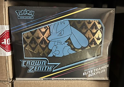 Pokémon Crown Zenith Elite Trainer Box PLUS ETB Pokemon Center *Qty Cases Avail* $129.95