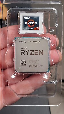 #ad AMD Ryzen 7 5800X3D Processor 3.4GHz 8 Cores AM4 100 100000651WOF $260.00
