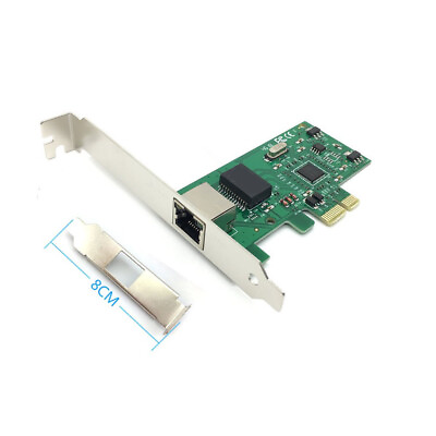 #ad PCI Express Network Card PCI E With Low Baffle 10 100 1000M $9.16