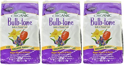 #ad Espoma BT4 4 lb Organic All Natural Bulb Tone Bulb Fertilizer Food Pack of 3 $43.90