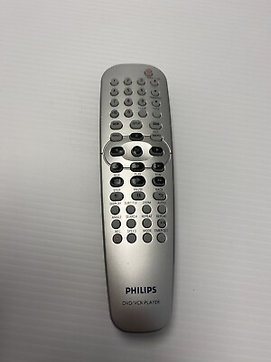 #ad Philips OEM DVD VCR Player Remote Control Not Tested No Batteries $13.00