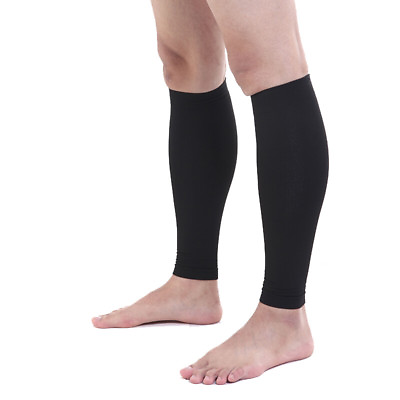 #ad Compression Calf Sleeves Women Men Support Varicose Veins Anti Embolism Athletic $19.55