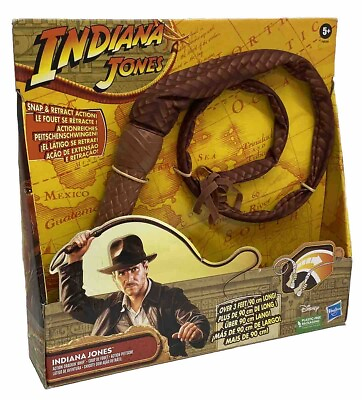 #ad Indiana Jones Action Crackin’ Whip Over 3 Feet Long Disney Hasbro 2023 New Toy $15.99