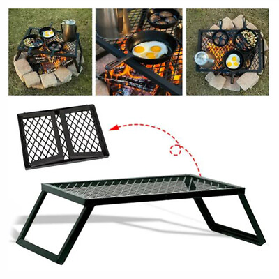 #ad Ultralight 1.6KG Grill Plate Barbecue Rack BBQ Portable Stand For Picnic Usage $31.00