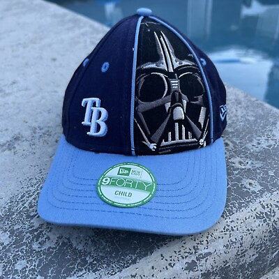 #ad Tampa Bay Rays Star Wars Darth Vader Child Youth Baseball Cap Hat MLB New Era $21.00