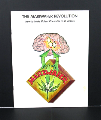 #ad Marijuana Pot Hash Mariwafer Revolution How To Make THC Wafers 1997 Health Wise $39.99