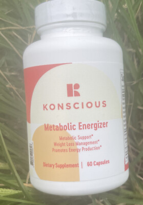 #ad Konscious Keto Metabolic Energizer 60 Caps EXP 5 2025 Freeshipping NEW $39.00