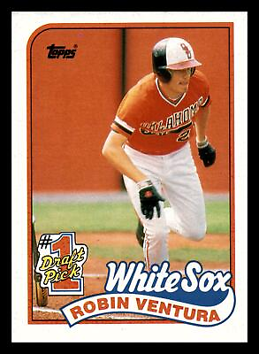 #ad Robin Ventura RC 1989 Topps #764 Rookie Chicago White Sox NM MINT $4.00