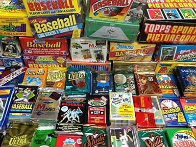 #ad Huge Lot 55 Vintage Baseball Cards Unopened Packs Total of 55 Card per lot MLB $8.99