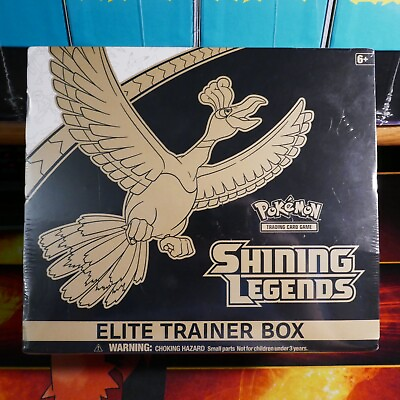 SEALED Pokemon Elite Trainer Box SHINING LEGENDS Set Card Sun and Moon ETB SM $319.99