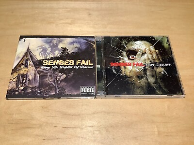 #ad SENSES FAIL 2 CD Lot From the Depths of Dreams 2 Disc Set Still Searching $15.99