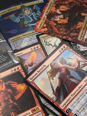 #ad Lot of 100 MTG Magic the gathering planeswalkers Mythic Rare Unc Borderless Foil $108.00