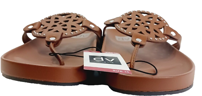 #ad DV Dolce Vita Women#x27;s Pandora Footbed Sandal Tan Size 10 New $28.99