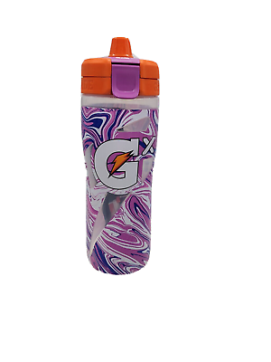 #ad Gatorade 30oz GX Water Bottle Marble Pink Purple $21.99