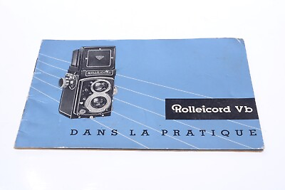 #ad ✅ ROLLEI ROLLEICORD VB CAMERA ORIGINAL INSTRUCTIONS MANUAL FRENCH 136 1 $14.11
