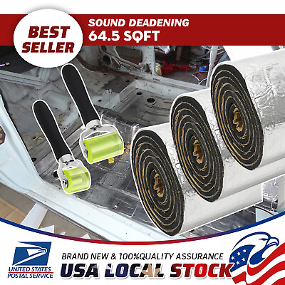 #ad Thermal Sound Deadener Sheet Car Trunk Heat Shield Insulation Noise Reduce US $89.49