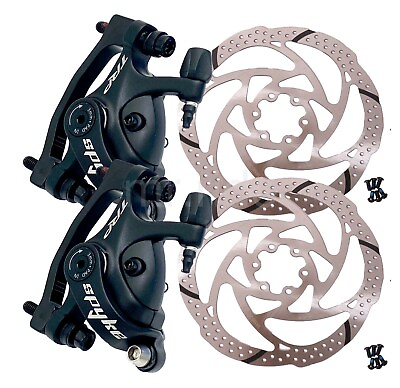 #ad TRP Spyke MTB Bike Mechanical Disc Brake Caliper PM Post Mount 180mm FrontRear $114.21