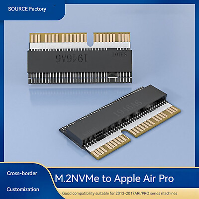 #ad New Adapter Card for Macbook Air Pro2013 2014 2015 2016 2017 SSD Card NVME MA1S1 $14.45